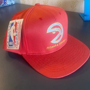90s Vintage Atlanta Hawks NBA Snapback